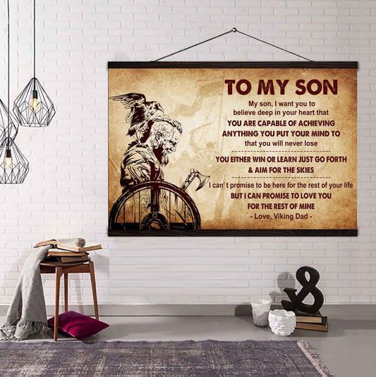 Knight Templar Poster Canvas You Will Never Lose You Either Win Or Learn From Dad To Son