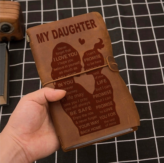 Family gifts for back to school Vintage Journal mom to daughter - Your way back home