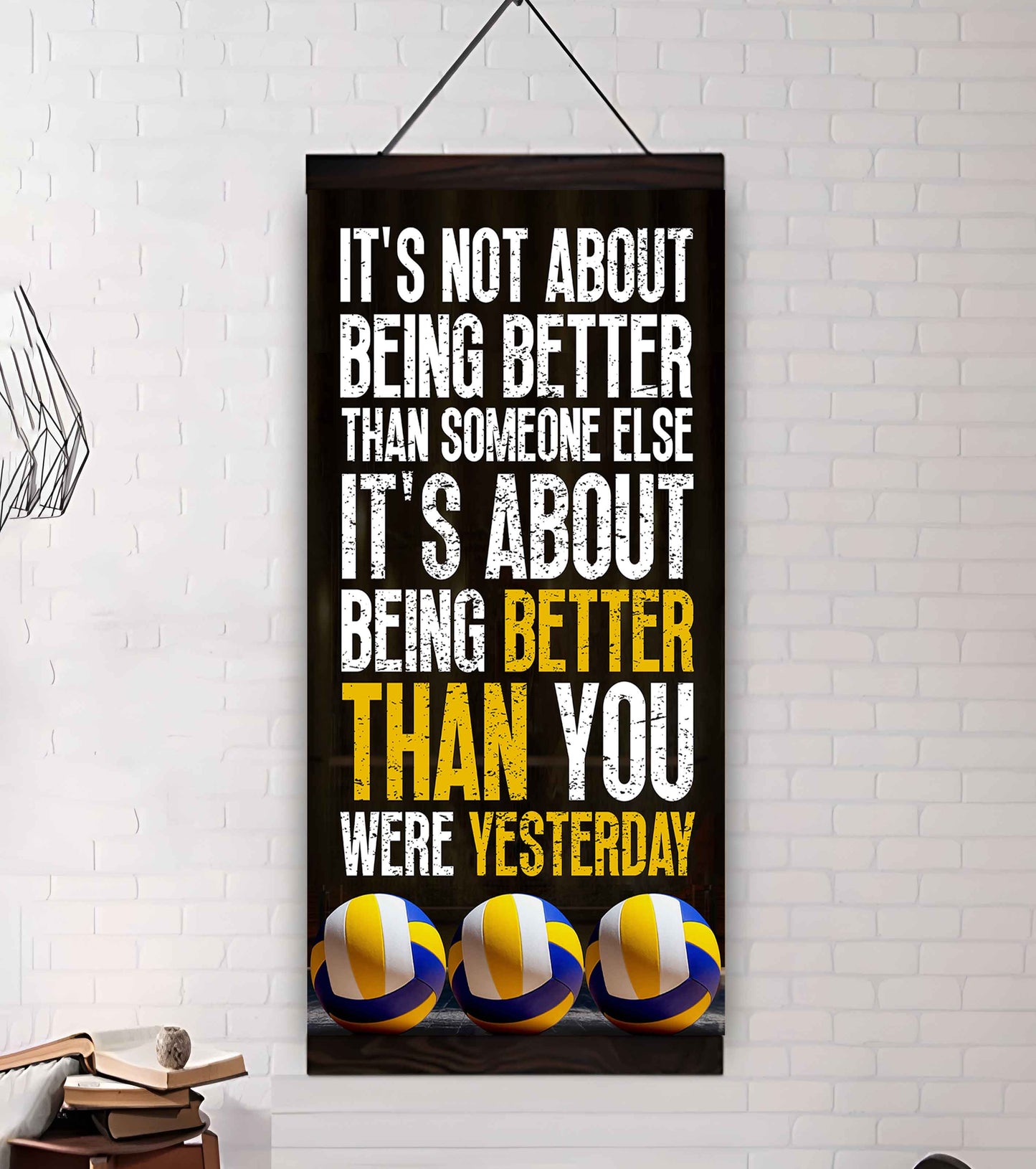 American Football-It is not About Being Better Than Someone Else It is about being better than you were the day before.