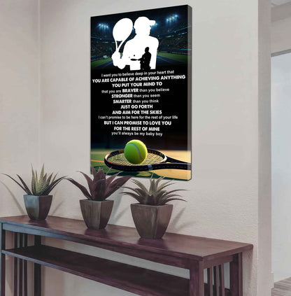 Poster Canvas To My Son You Put Your Mind To That You Are Braver Gift From Dad