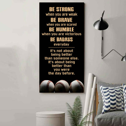 American Football-Be Strong-It is not About Being Better Than Someone Else It is about being better than you were the day before.