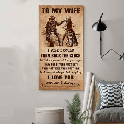 Family Poster Canvas To My Wife If I Could Give You One Thing In Life - How Special You Are To Me Gift For Your Wife