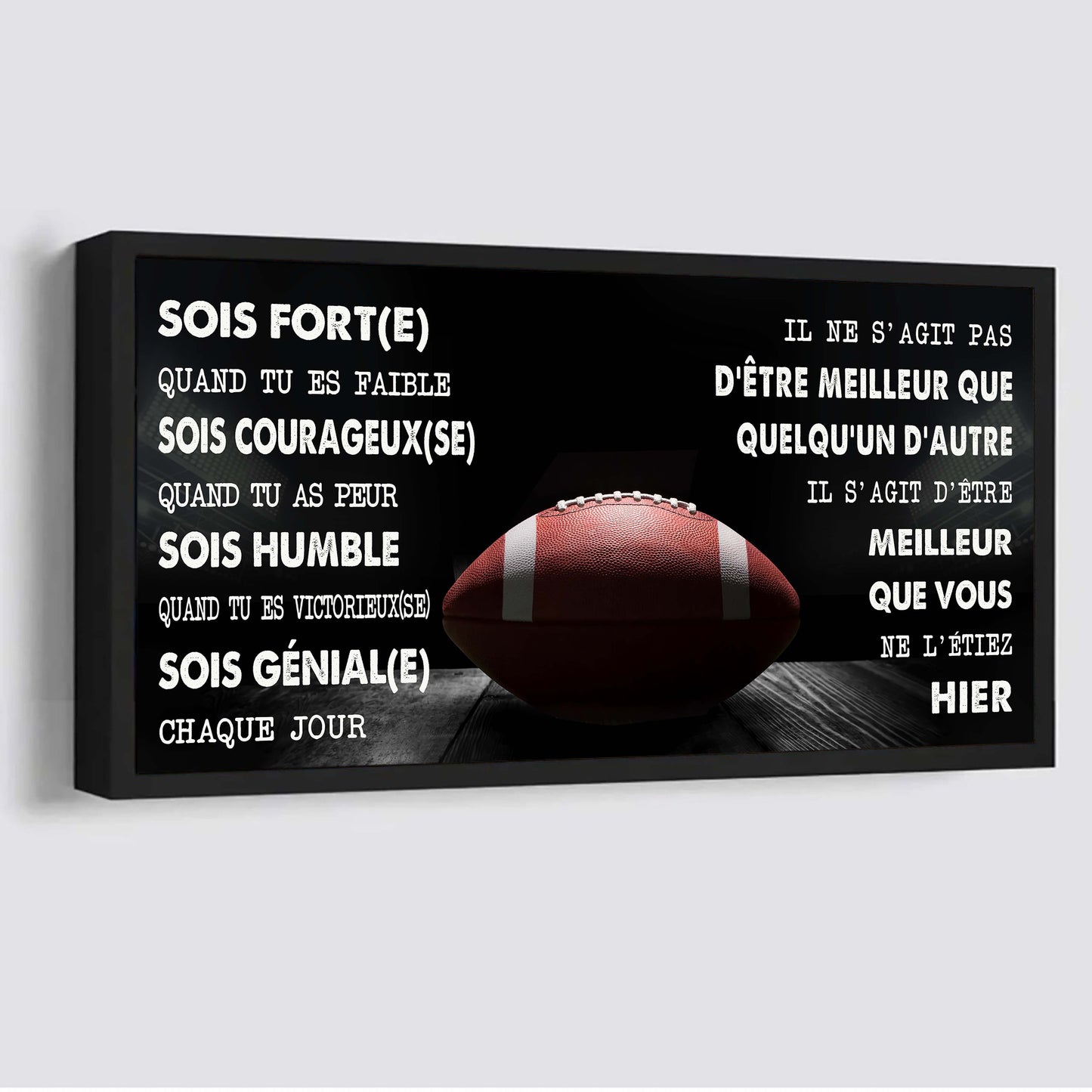 Basket-ball Il ne s'agit pas d'être meilleur que quelqu'un d'autre, il s'agit d'être meilleur que vous ne l'étiez hier.