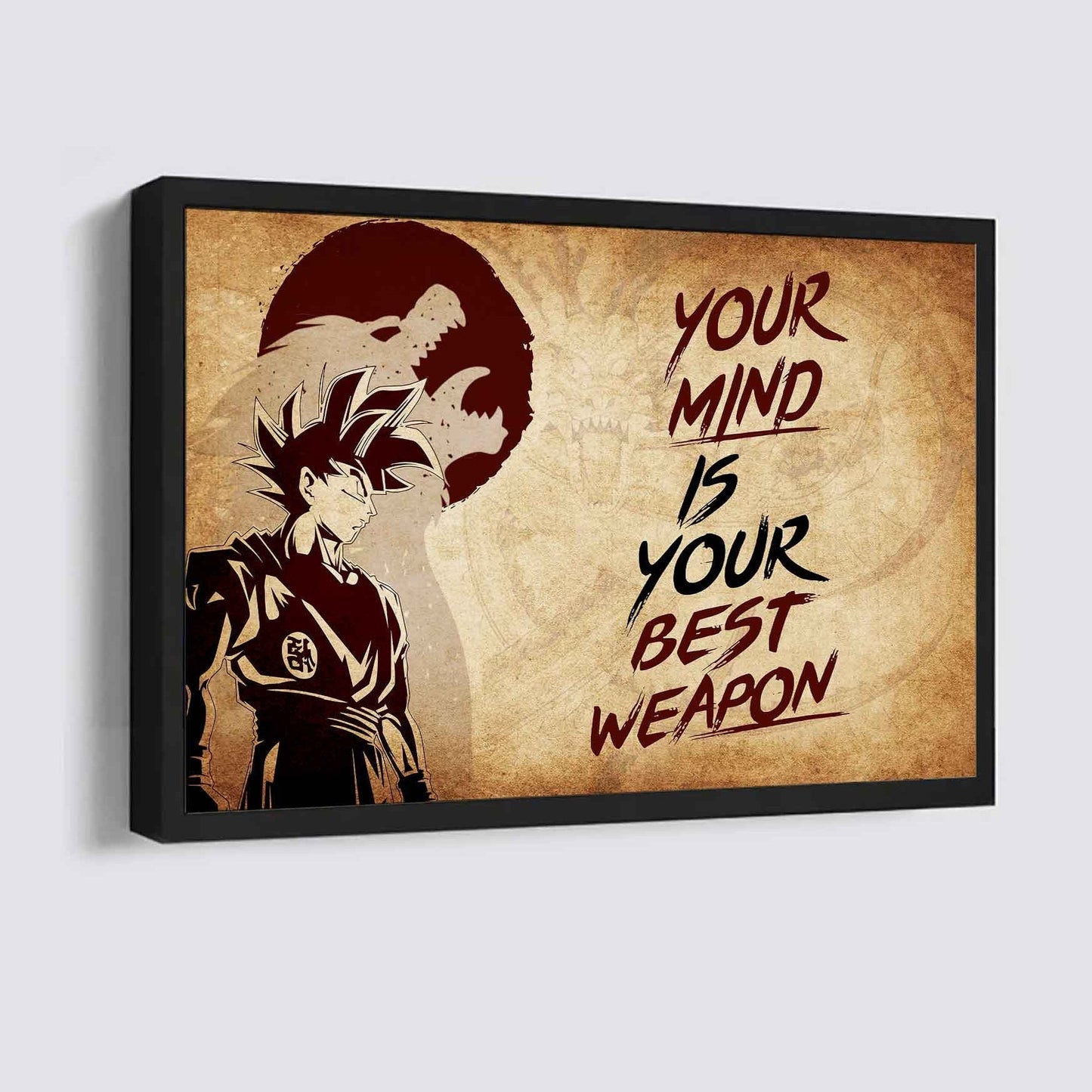 Knight Templar Poster Canvas Your Mind Is Your Best Weapon Best Gift