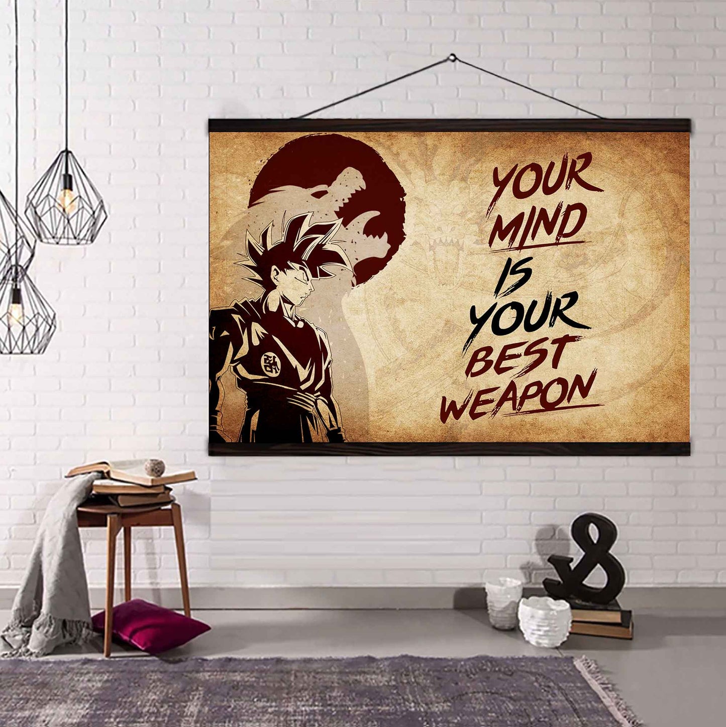 Soldier Poster Canvas Your Mind Is Your Best Weapon Best Gift