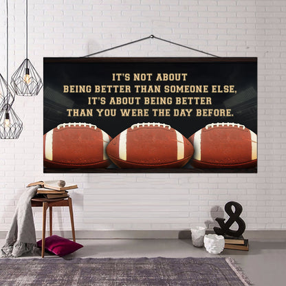 Softball It is not About Being Better Than Someone Else It is about being better than you were the day before