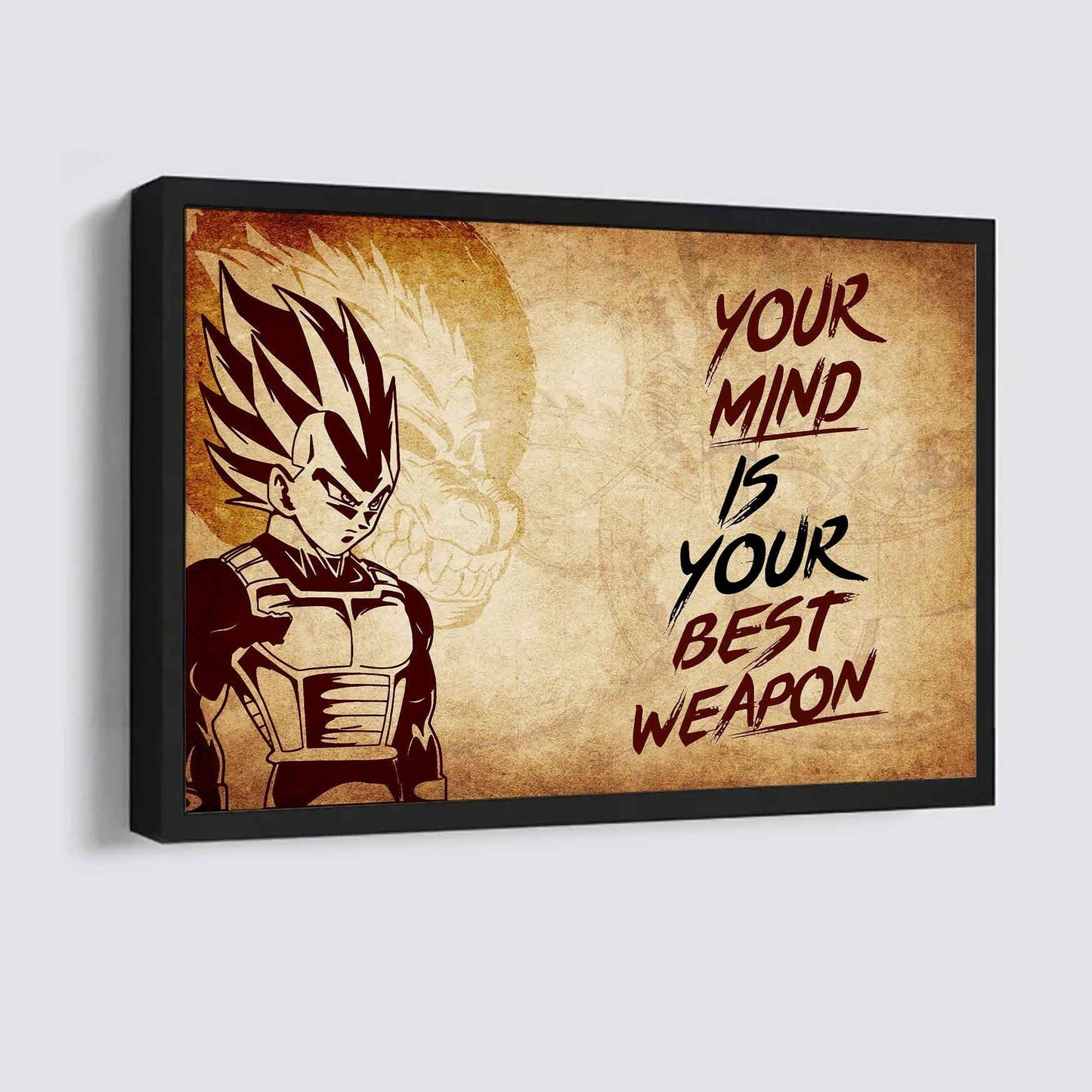 Soldier Poster Canvas Your Mind Is Your Best Weapon Best Gift