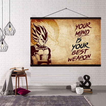 DRB Poster Canvas Your Mind Is Your Best Weapon Best Gift