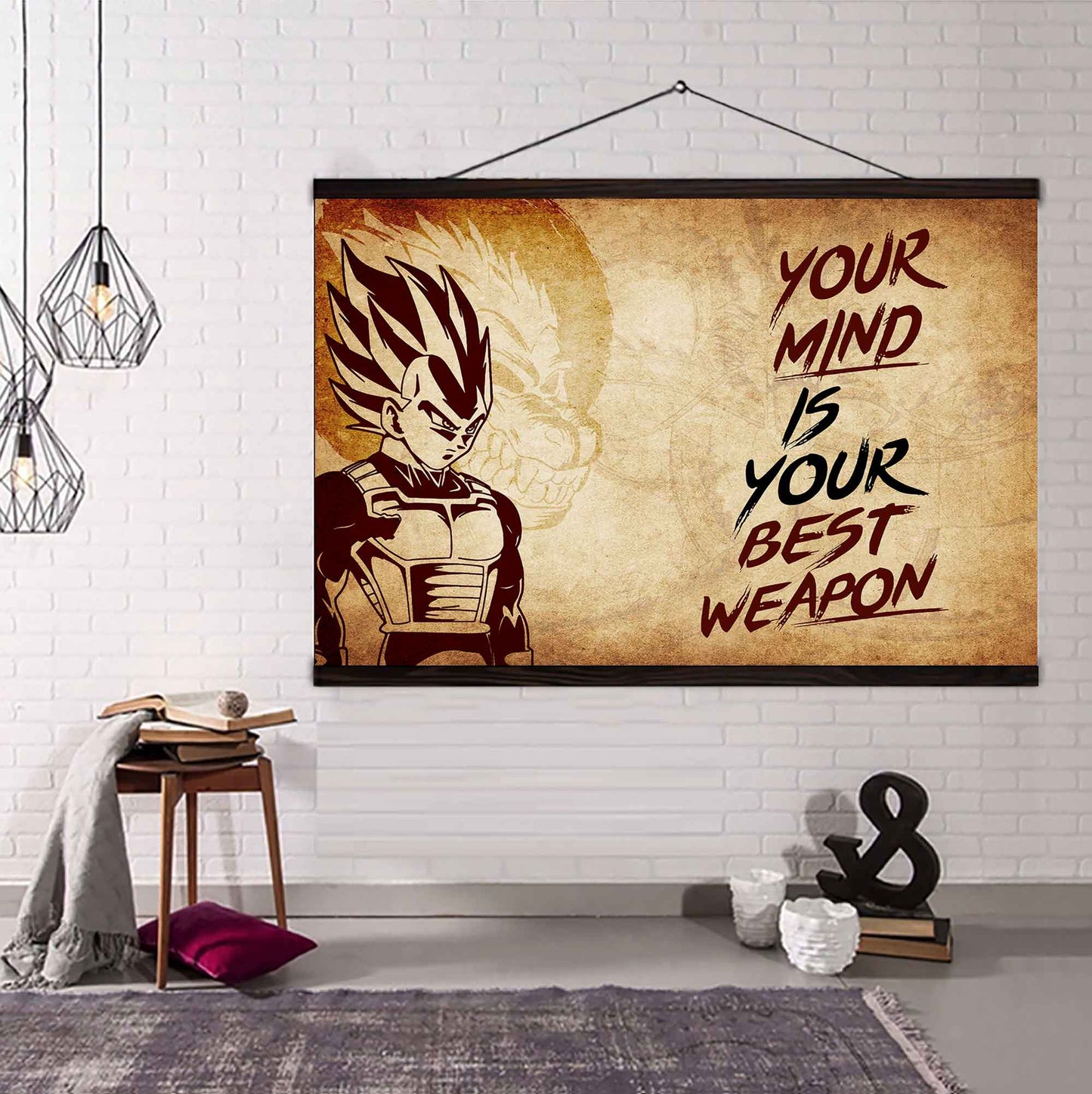 Knight Templar Poster Canvas Your Mind Is Your Best Weapon Best Gift