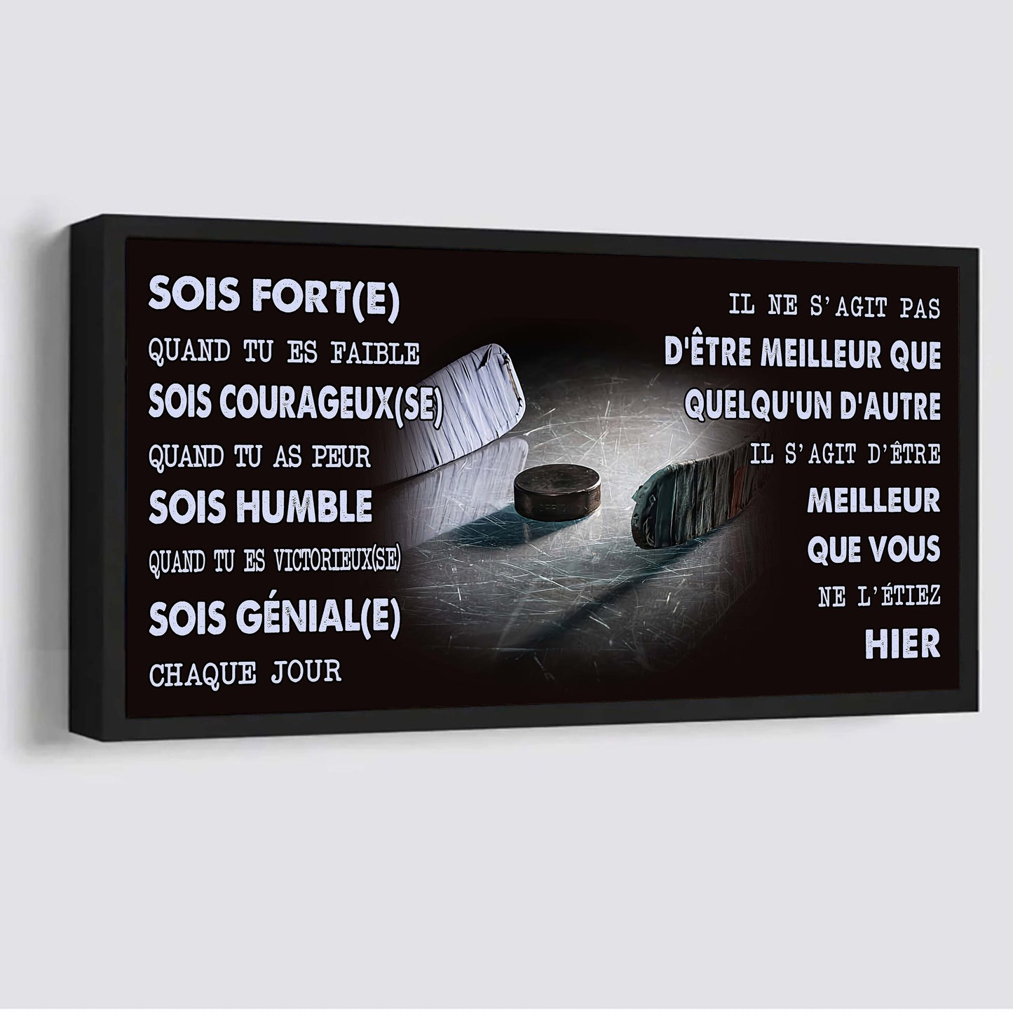 Basket-ball Il ne s'agit pas d'être meilleur que quelqu'un d'autre, il s'agit d'être meilleur que vous ne l'étiez hier.