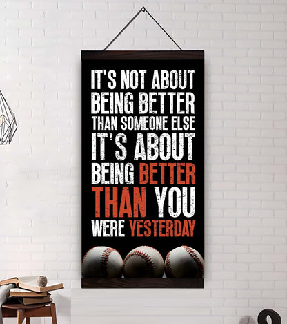 Soccer It is not About Being Better Than Someone Else It is about being better than you were the day before.