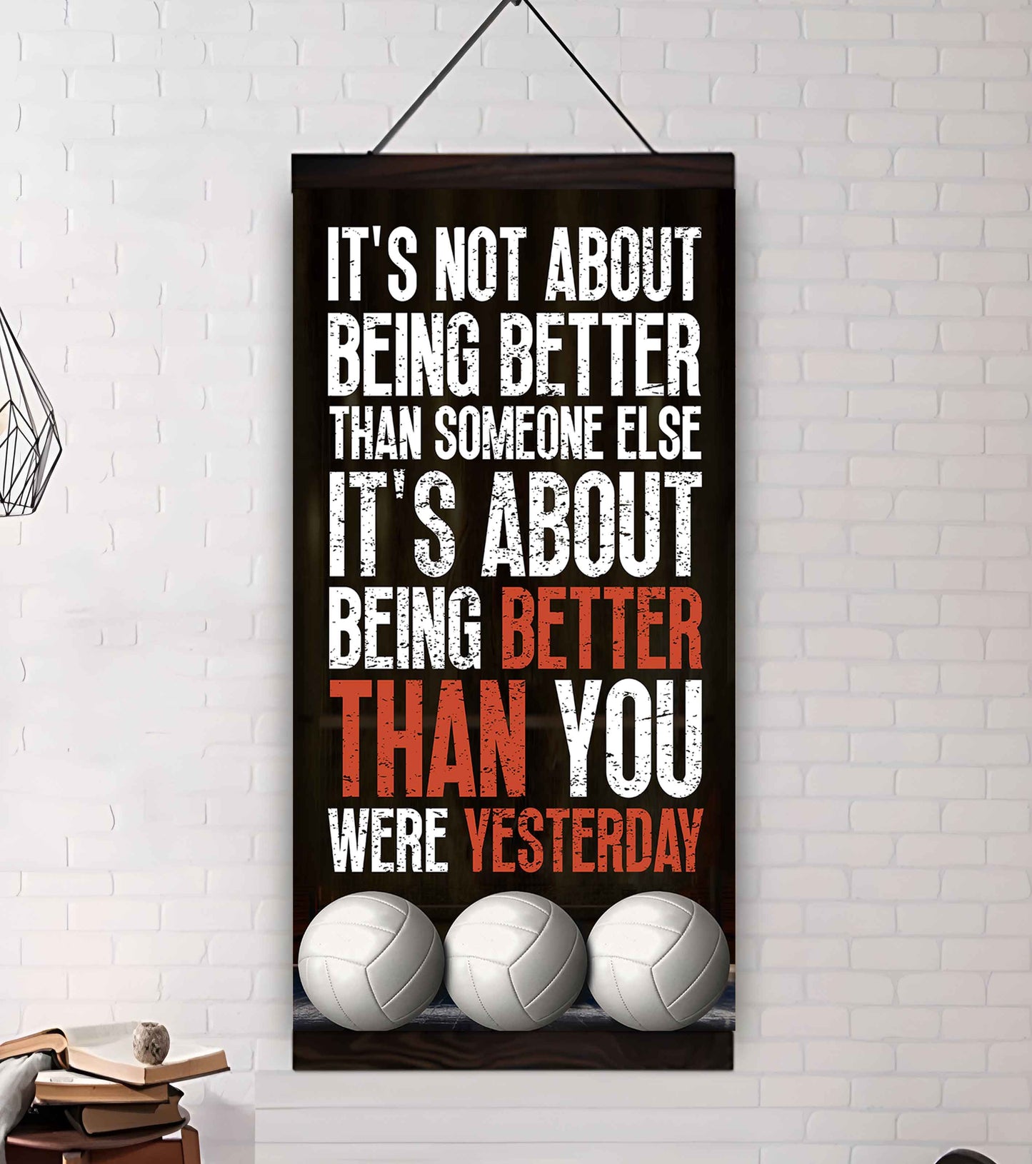 American Football-It is not About Being Better Than Someone Else It is about being better than you were the day before.