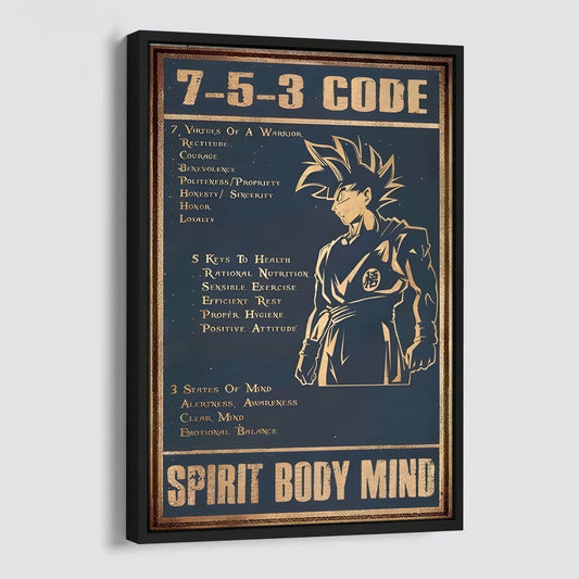 7 5 3 Code- Spirit body mind-DRB