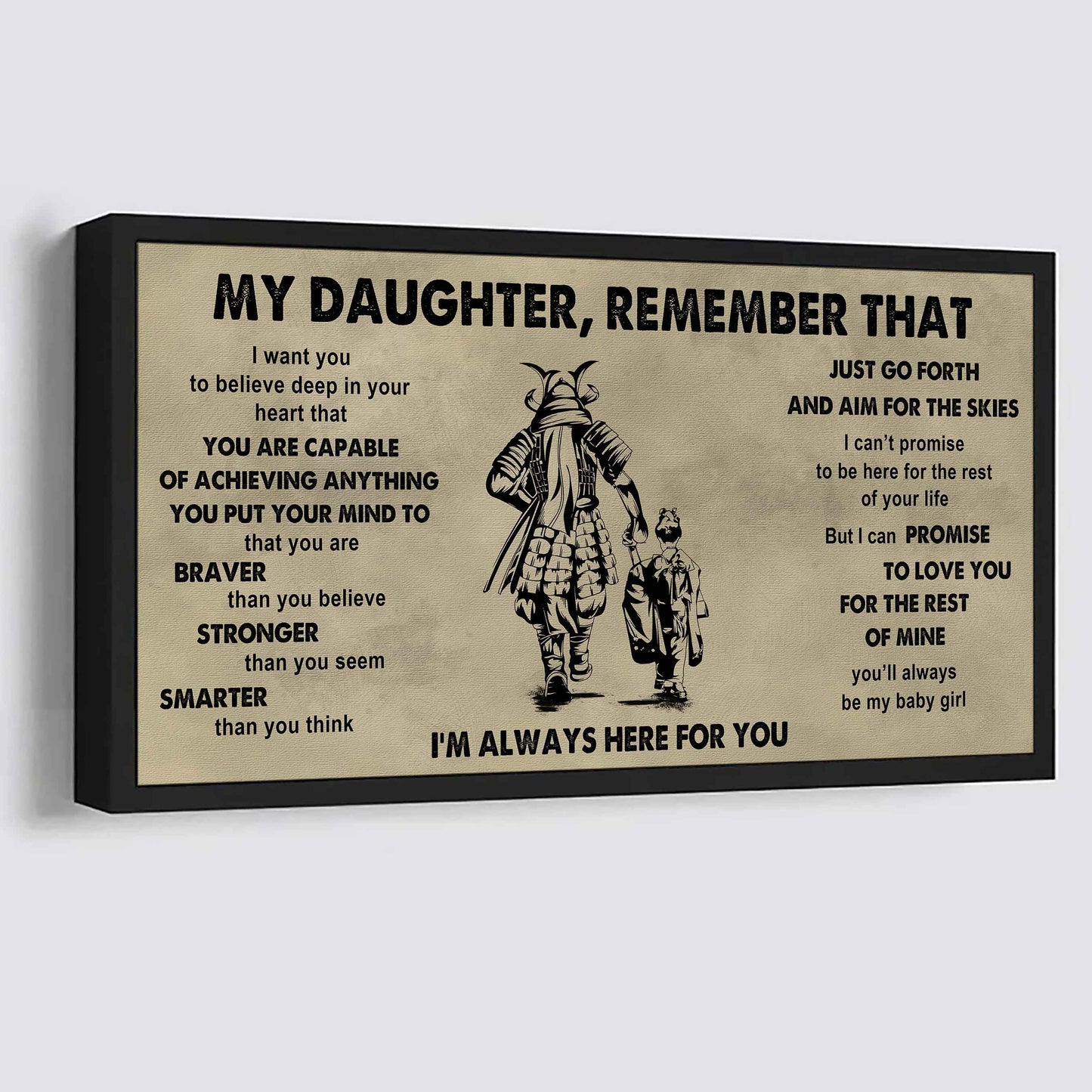 Soldier To My Daughter Remember That Just Go Forth And Aim For The Skies I'm Always Here For You