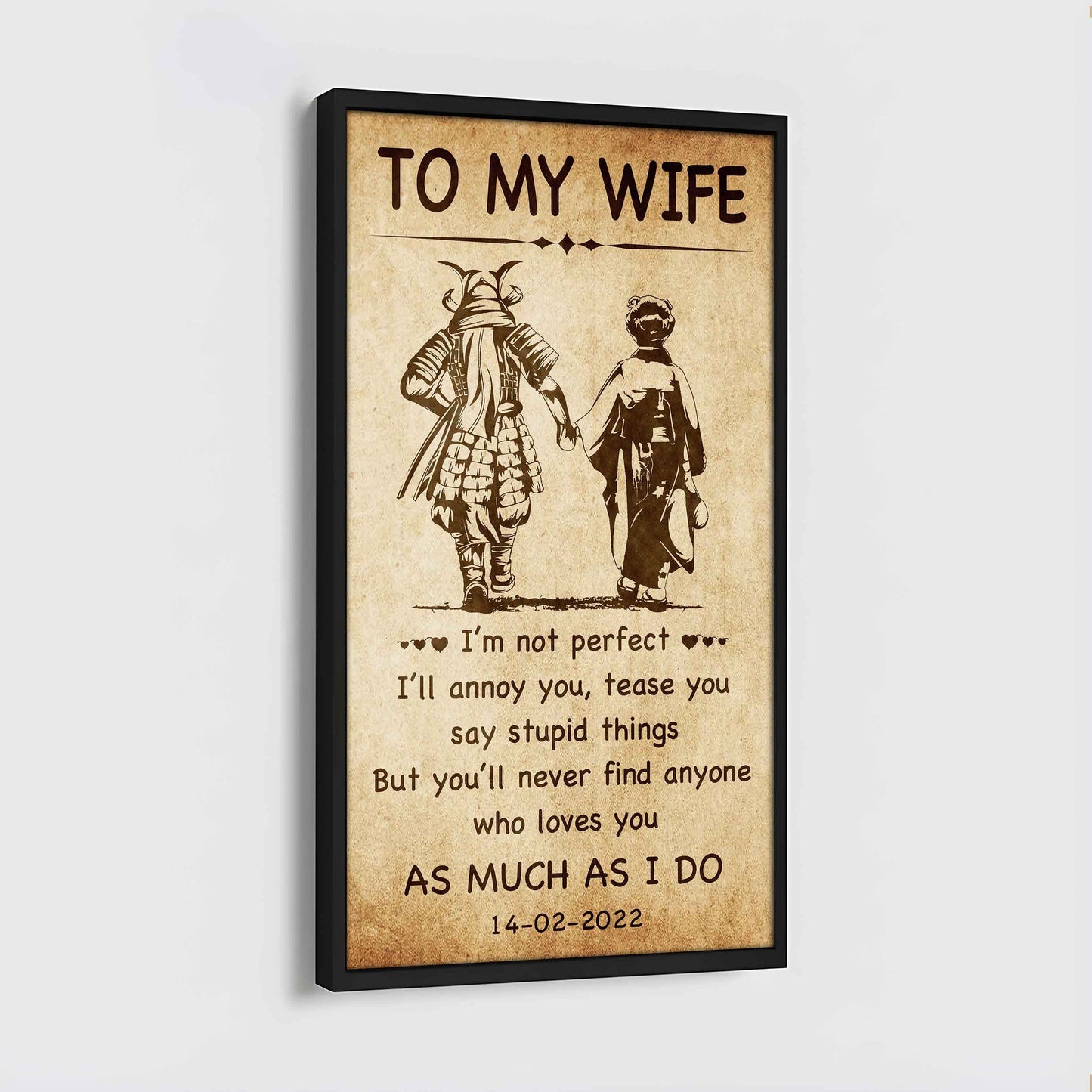 Family Poster Canvas You Are Braver Than You Believe - I Am Not Perfect