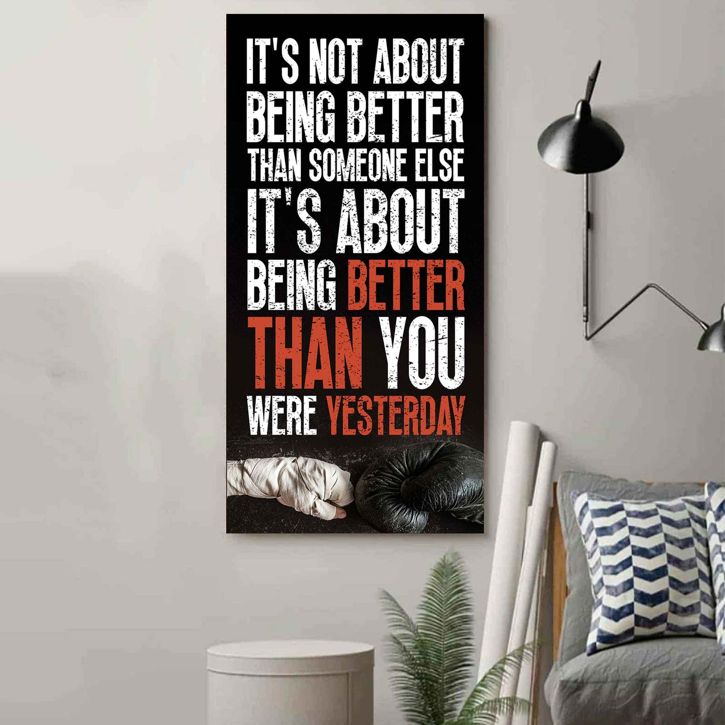 Soccer It is not About Being Better Than Someone Else It is about being better than you were the day before.