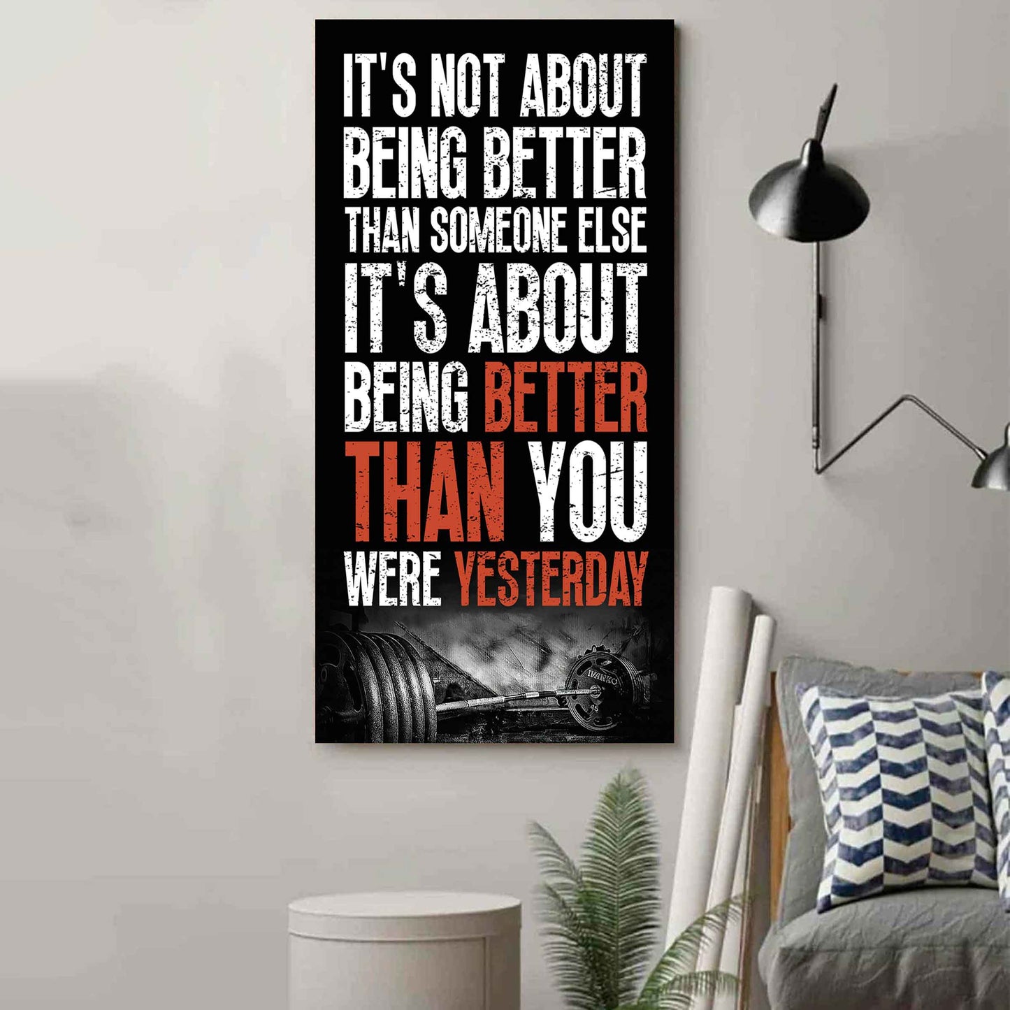 Basketball-It is not About Being Better Than Someone Else It is about being better than you were the day before.