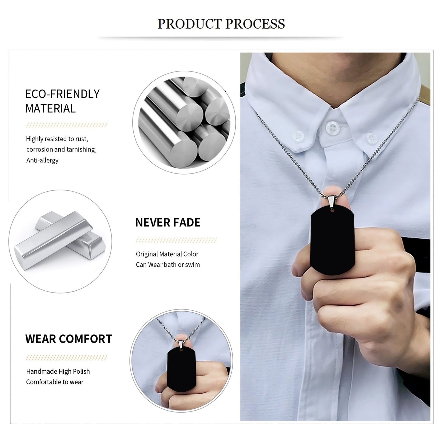 DRB new Customizable engraved brother dog tag gift from brother, In the darkest hour, When the demons come call on me brother and we will fight them together