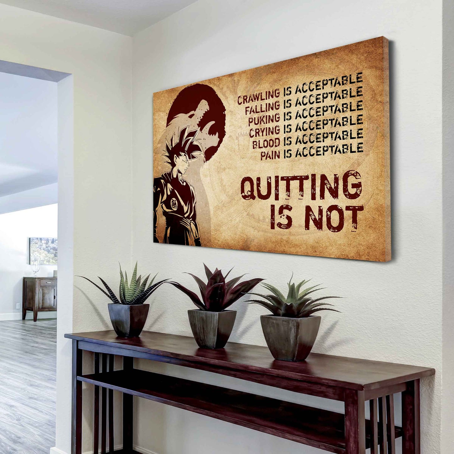 Knight Templar Poster Canvas Quiting Is Not Best Gifts Motivation Quotes
