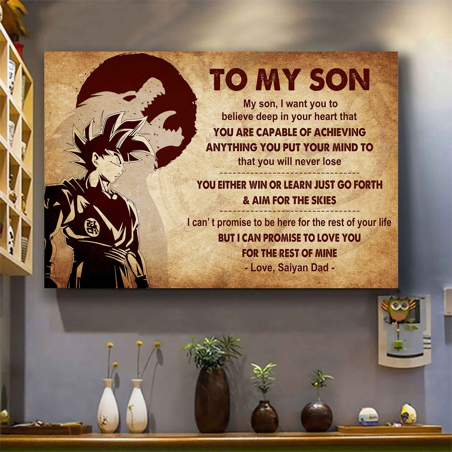 Knight Templar Poster Canvas You Will Never Lose You Either Win Or Learn From Dad To Son