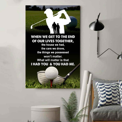 Sport Poster Canvas I Had You And You Had Me Gift For Wife Husband
