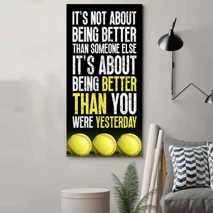 Soccer It is not About Being Better Than Someone Else It is about being better than you were the day before.