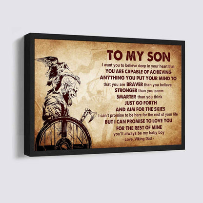 Knight Templar Poster Canvas Just Go Forth And Aim For The Skies From Dad To Son Gift For Your Son