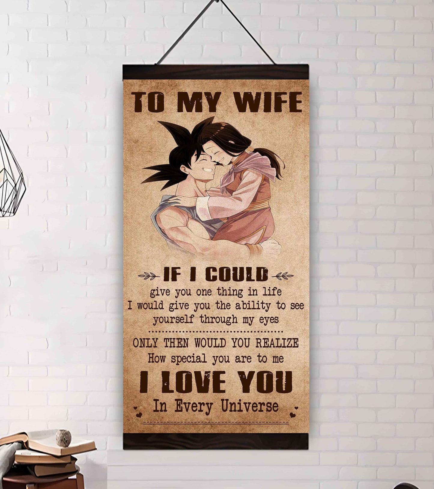 Family Poster Canvas To My Wife If I Could Give You One Thing In Life - How Special You Are To Me Gift For Your Wife