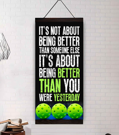 Basketball-It is not About Being Better Than Someone Else It is about being better than you were the day before.