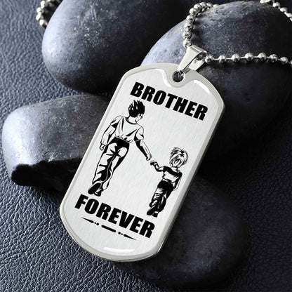 GH and GT Military Chain Silver Plated 18K Gold Plated Brother Forver Call On Me Brother And We Will Fight Them Together