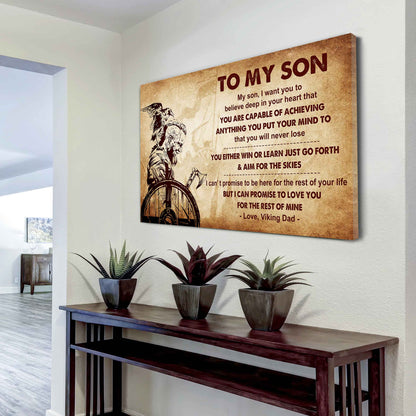 Knight Templar Poster Canvas You Will Never Lose You Either Win Or Learn From Dad To Son