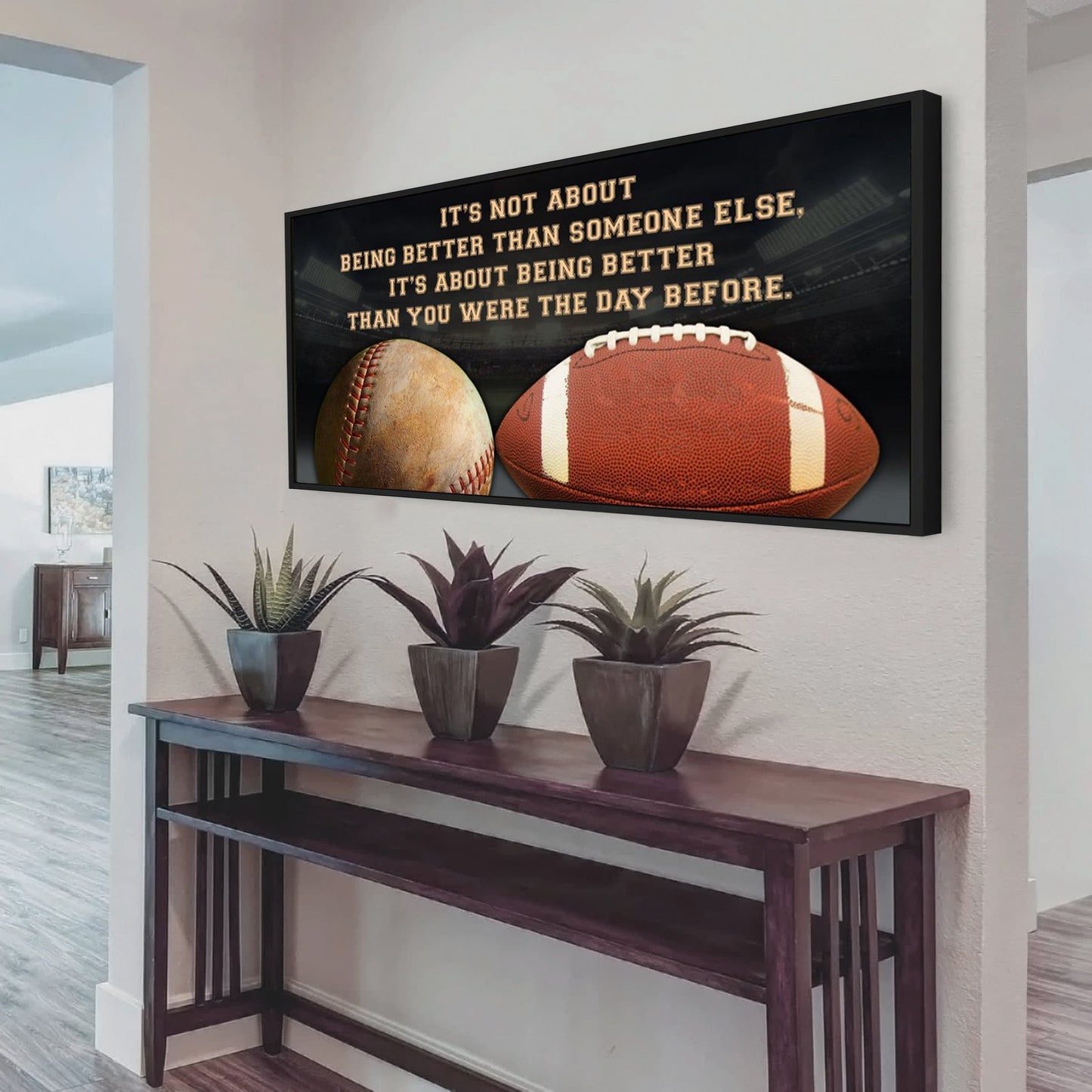 Goalie It is not About Being Better Than Someone Else It is about being better than you were the day before