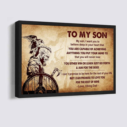 Knight Templar Poster Canvas You Will Never Lose You Either Win Or Learn From Dad To Son