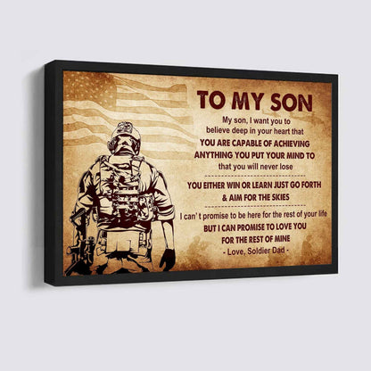 Knight Templar Poster Canvas You Will Never Lose You Either Win Or Learn From Dad To Son