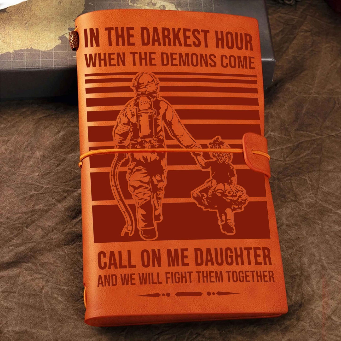 To My Daughter Journal Call On Me Daughter From Dad Gift For Your Daughter
