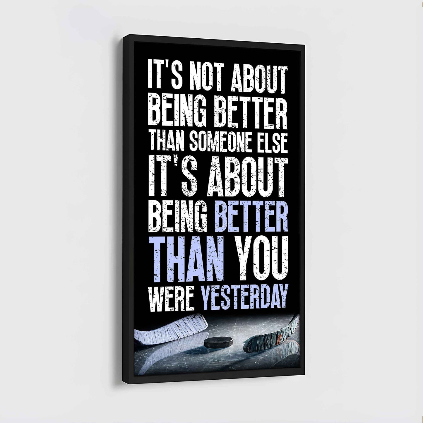 Soccer It is not About Being Better Than Someone Else It is about being better than you were the day before.
