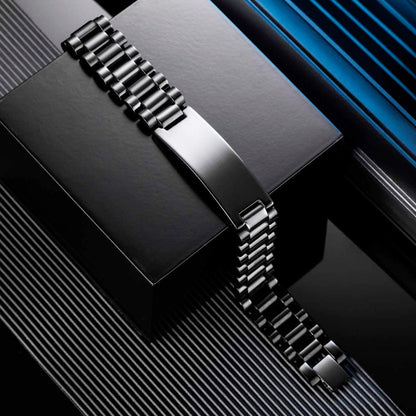 Viking WBH Personalized Double Sided Bracelet Father And Son Best Friends For Life - Message on the back side